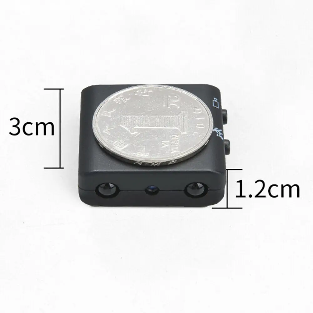 HD 1080P Mini Camera Loop recording Home Security Control Concealed Night Vision Motion detection Video Camera
HD 1080P Mini Camera Loop recording Home Security Control Concealed Night Vision Motion detection Video Camera