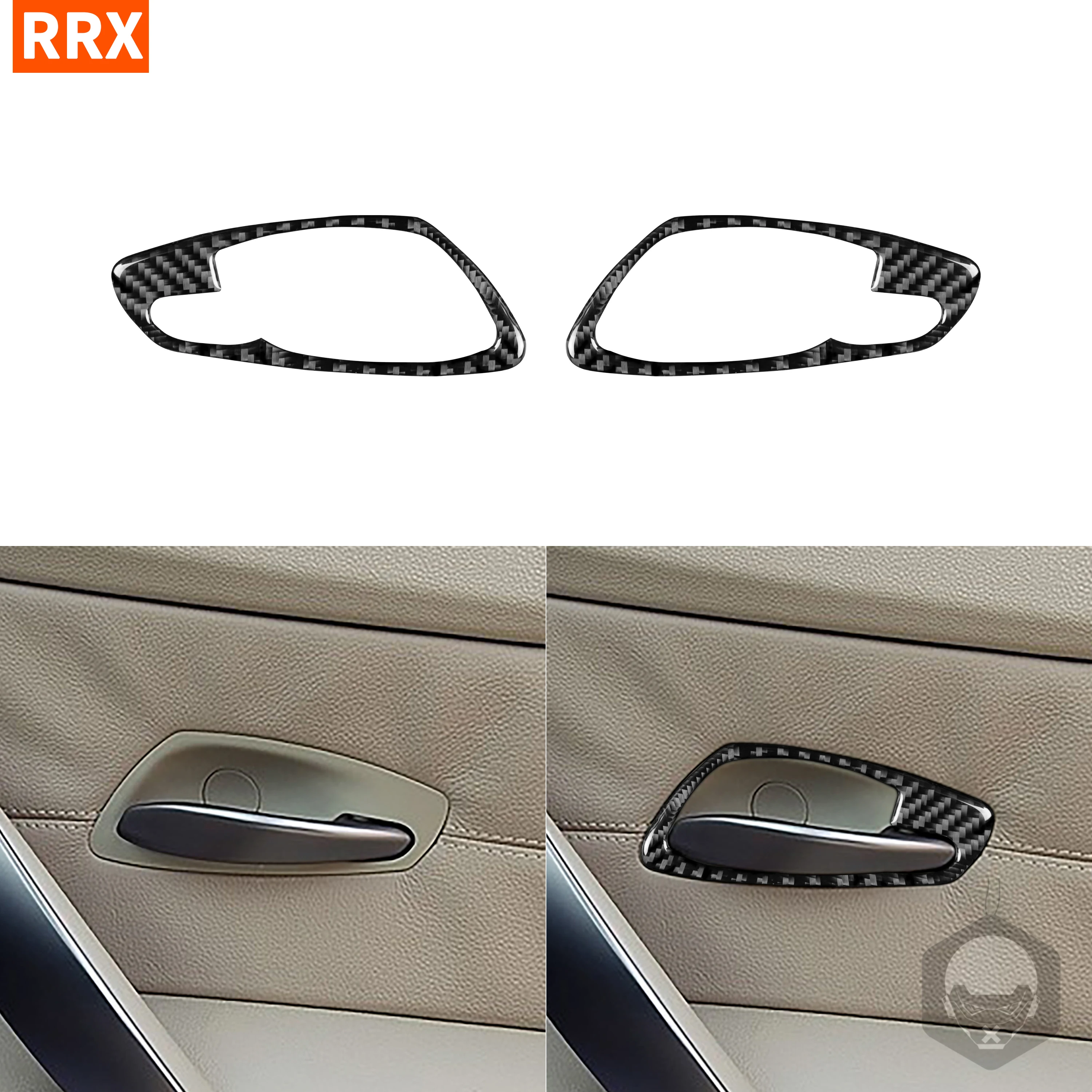 For BMW Z4 E85 2003-2008 Carbon Fiber Stickers Black Color Inner Door Handle Frame Trim Styling Interior Car Accessories
For BMW Z4 E85 2003-2008 Carbon Fiber Stickers Black Color Inner Door Handle Frame Trim Styling Interior Car Accessories