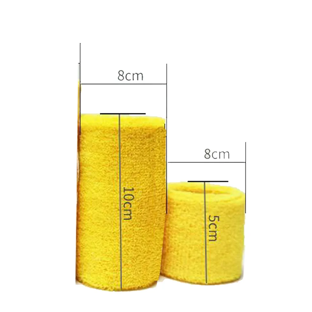 1 Pair Sweat-absorbent Wristband Men Women's Sports Sweatband Tennis Band Elastic Arm Head Hand Protection Bands 10x8cm / 5x8cm
1 Pair Sweat-absorbent Wristband Men Women's Sports Sweatband Tennis Band Elastic Arm Head Hand Protection Bands 10x8cm / 5x8cm