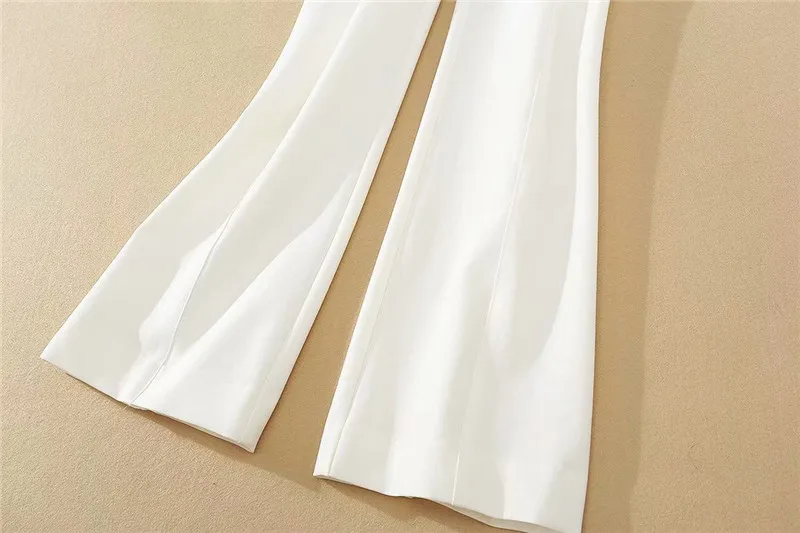 2020 New Catwalk Autumn Suit Women Elegant Two Piece Outfits Long Sleeve White Blazer and Pants Matching Set
2020 New Catwalk Autumn Suit Women Elegant Two Piece Outfits Long Sleeve White Blazer and Pants Matching Set