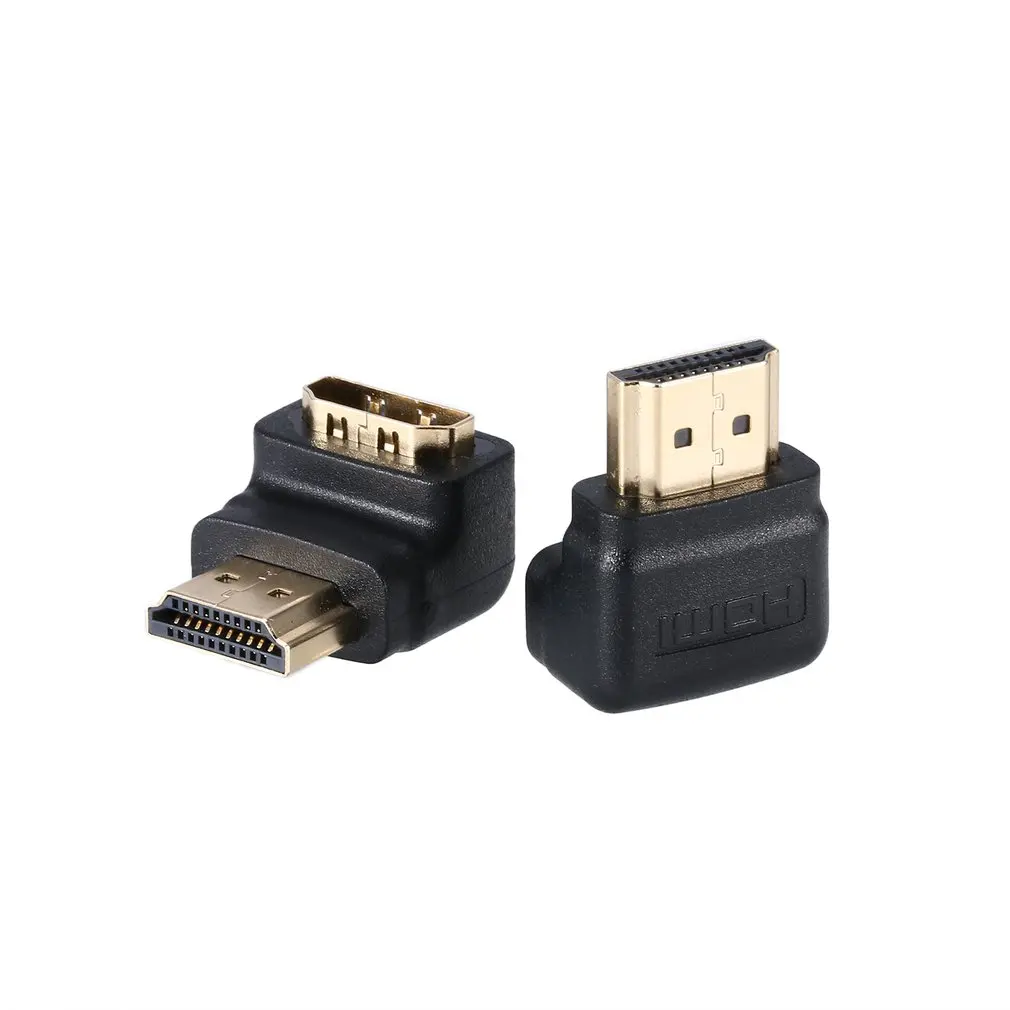 HD HDMI-compatible Adapter 90 Degree 270 Degree Right Angle Side Bend Male to Female Elbow Conversion Optical Fiber Cables
HD HDMI-compatible Adapter 90 Degree 270 Degree Right Angle Side Bend Male to Female Elbow Conversion Optical Fiber Cables