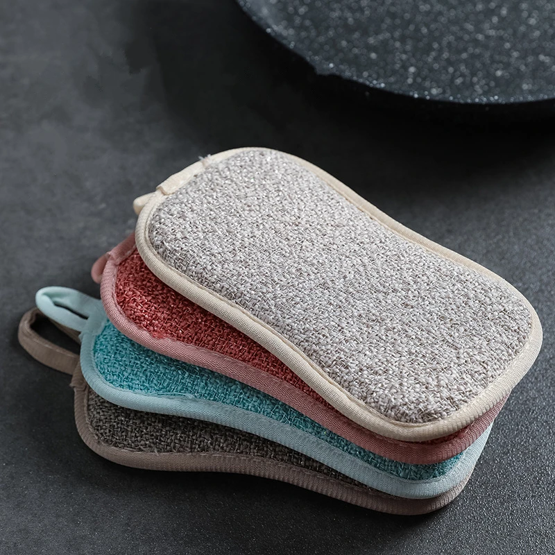Reusable Dishwashing Sponge Dish Brush Tableware Cleaning Brushes Scouring Pad Household Cleaning Tools Kitchen Accessories
Reusable Dishwashing Sponge Dish Brush Tableware Cleaning Brushes Scouring Pad Household Cleaning Tools Kitchen Accessories