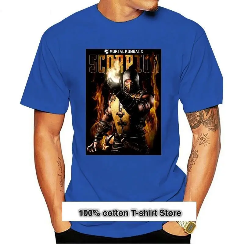 Camiseta с лицензией эскольпиона Mortal Kombat для взрослых, Camisa estampada Vintage, camiseta
Camiseta с лицензией эскольпиона Mortal Kombat для взрослых, Camisa estampada Vintage, camiseta