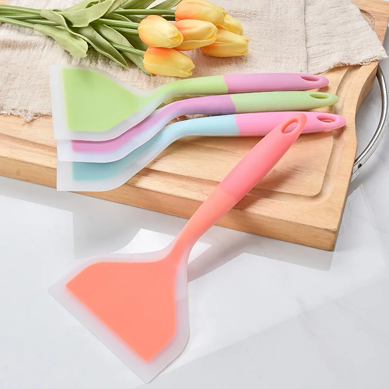 Silicone kitchenware cookware spatula flat-head spatula pizza cooking tool spatula non-stick spatula kitchen accessories
Silicone kitchenware cookware spatula flat-head spatula pizza cooking tool spatula non-stick spatula kitchen accessories
