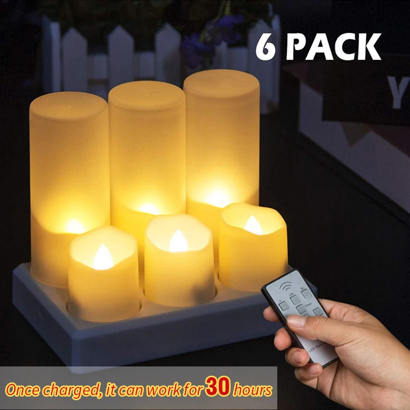 Rechargeable LED Electric Candle Light Flameless Flashing Home Dinner Decoration Christmas Wedding Birthday Party Tea Lights 
Rechargeable LED Electric Candle Light Flameless Flashing Home Dinner Decoration Christmas Wedding Birthday Party Tea Lights