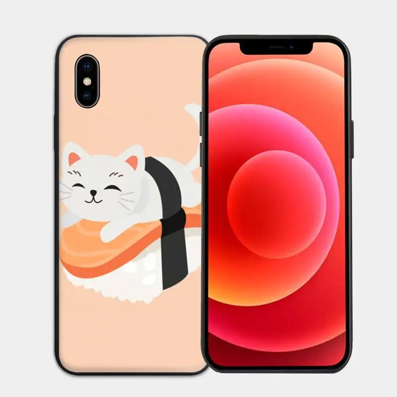 Illustration cute Japanese sushi cat Phone Case for iphone 6s 7 8 plus xr xs 11 12pro max mini case
Illustration cute Japanese sushi cat Phone Case for iphone 6s 7 8 plus xr xs 11 12pro max mini case