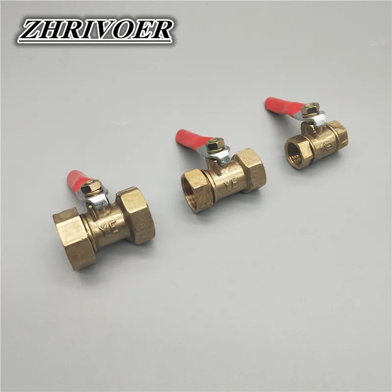 Пневматический 1/8 1/4 'ɳ/8'' 1/2 'ɻSP мини шаровой клапан с внутренней