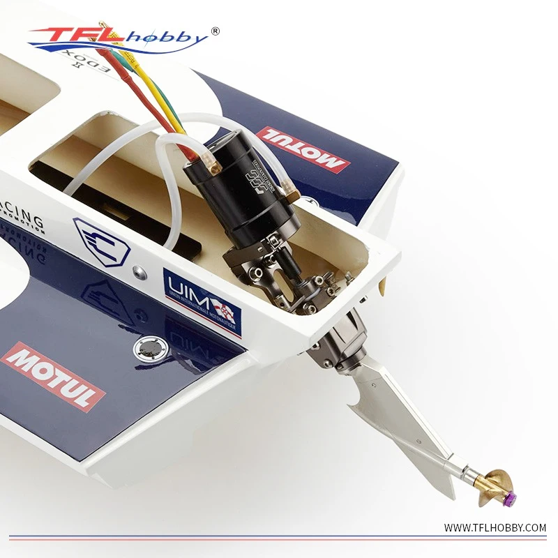 TFL 1138 Caudwell F1 29'' 750mm Electric RC Racing Boat With 2960 2881KV Brushless Motor 70A ESC
TFL 1138 Caudwell F1 29'' 750mm Electric RC Racing Boat With 2960 2881KV Brushless Motor 70A ESC