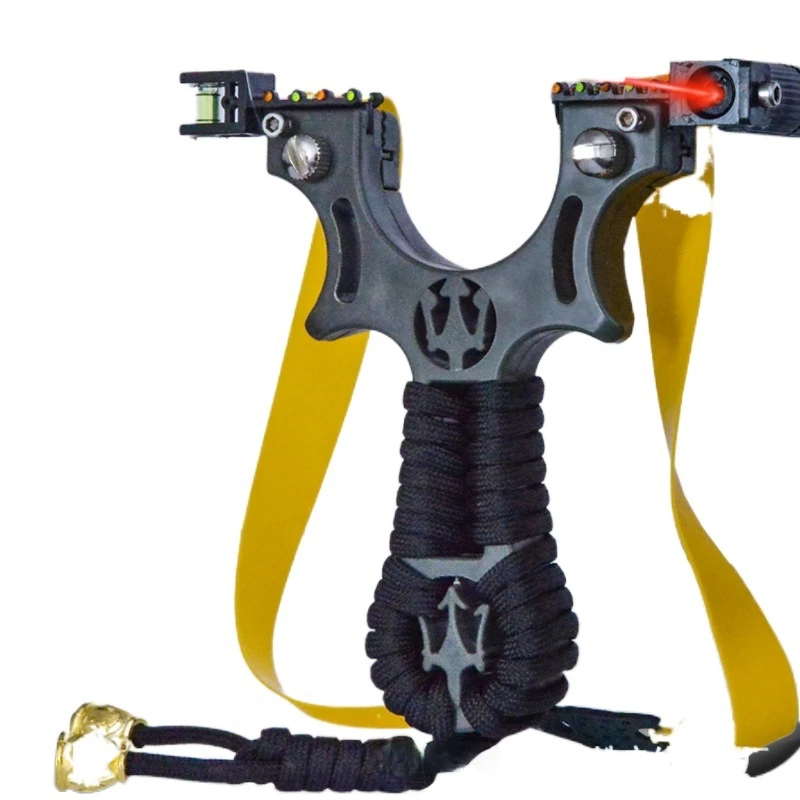 Slingshot ABS resin Martha Slingshot infrared laser sight flat leather free fast pressure outdoor competitive slingshot 
Slingshot ABS resin Martha Slingshot infrared laser sight flat leather free fast pressure outdoor competitive slingshot