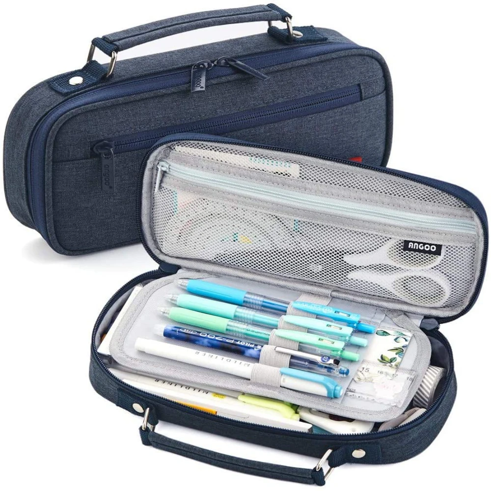 Big Capacity Large Pencil Case Polyester Pen Marker Holder Pouch Storage Bag Organizer,high School College Office Supplies
Big Capacity Large Pencil Case Polyester Pen Marker Holder Pouch Storage Bag Organizer,high School College Office Supplies