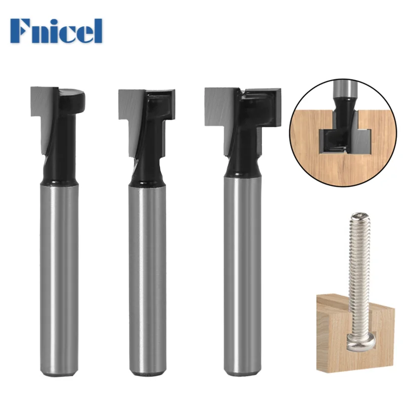 6mm 8mm 1/4 Inch Shank Keyhole Router Bit Set - 5/16 & 3/8 &1/2 Inch In Blade Diameter Engraving Milling Cutter T-Slot Cutters
6mm 8mm 1/4 Inch Shank Keyhole Router Bit Set - 5/16 & 3/8 &1/2 Inch In Blade Diameter Engraving Milling Cutter T-Slot Cutters