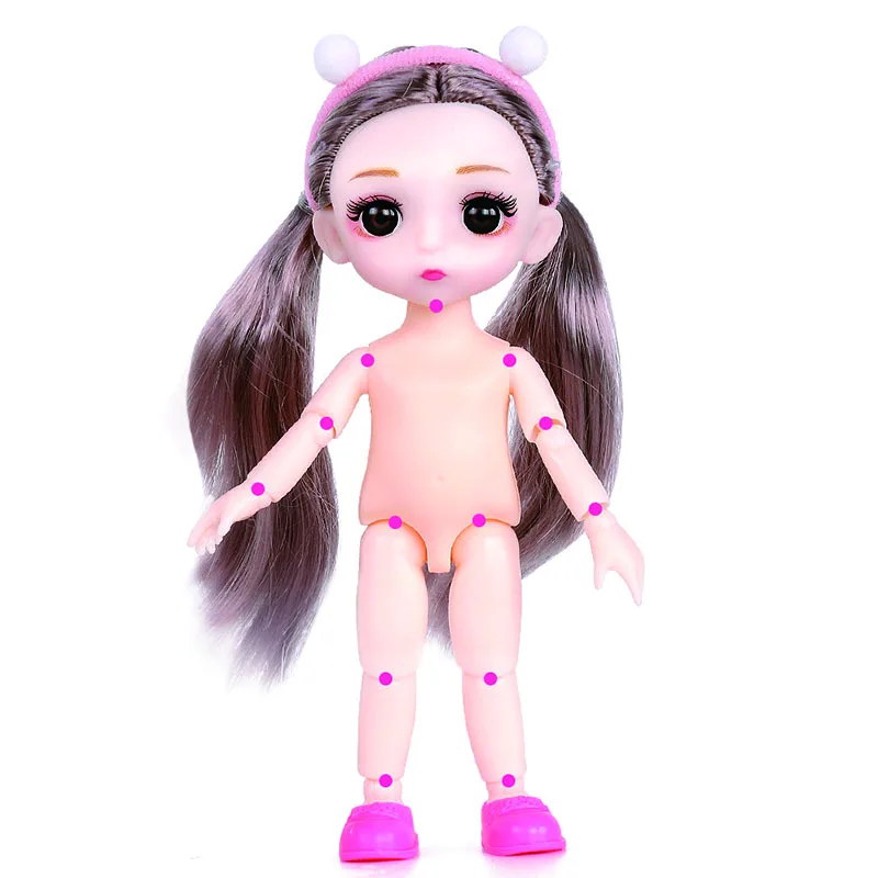 Шарнирная кукла для девочек изысканная милая игрушка на день рождения 6 шт./компл.