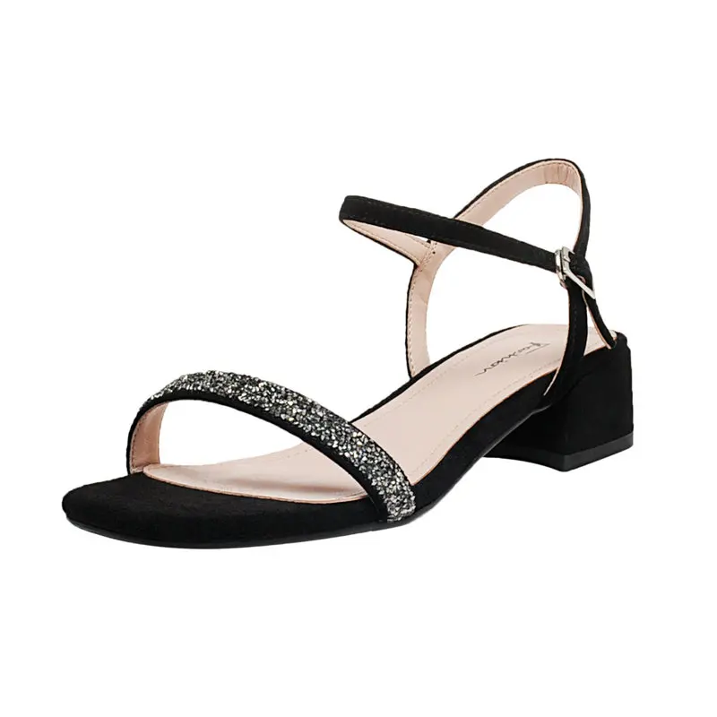 Women Cow Suede Leather Sandals Med Heel Summer Shoes Lady Solid Summer Shoes New Casual Sandals
Women Cow Suede Leather Sandals Med Heel Summer Shoes Lady Solid Summer Shoes New Casual Sandals