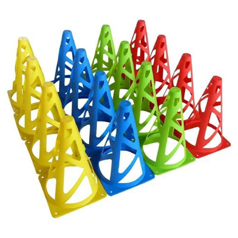 16 Pcs 9 Inch Foldable High Hat Sport Cone Marker For Indoor Outdoor Agility Training Improve Athletic Agility
16 Pcs 9 Inch Foldable High Hat Sport Cone Marker For Indoor Outdoor Agility Training Improve Athletic Agility