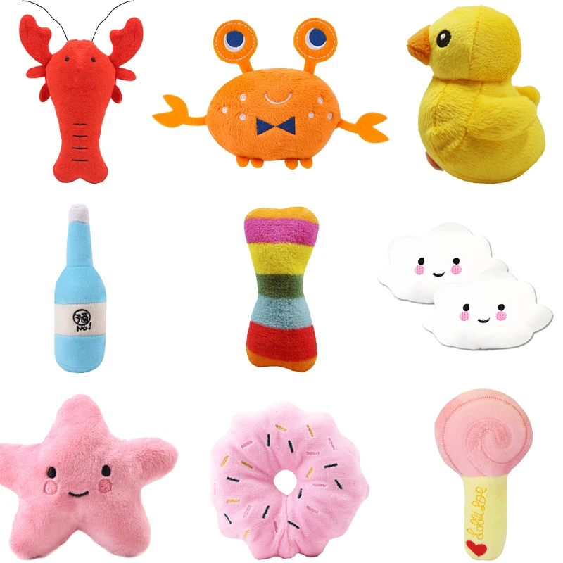 Cute Squeaky Puppy Toy for Small Dogs Soft Fleece Chew Pet Dog Toys Animal Shape Dog Accessories Pets Products Zabawki Dla Psa
Cute Squeaky Puppy Toy for Small Dogs Soft Fleece Chew Pet Dog Toys Animal Shape Dog Accessories Pets Products Zabawki Dla Psa