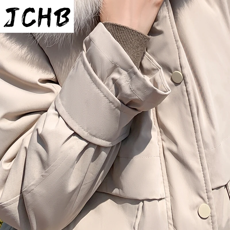 SHZQJCHB Winter 2021 Fashion Solid Parka Women Casual Wool Liner Hooded Thick Warm Coat Streetwear Pockets Cargo Padded Jacket
SHZQJCHB Winter 2021 Fashion Solid Parka Women Casual Wool Liner Hooded Thick Warm Coat Streetwear Pockets Cargo Padded Jacket