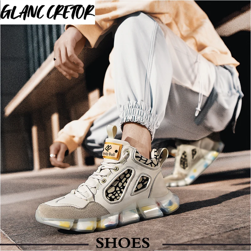 Running Shoes Chunky Sneakers Comfortable Street Style Adult Male Casual Shoes Spring Men Shoes Breathable Men High Top Fashion
Running Shoes Chunky Sneakers Comfortable Street Style Adult Male Casual Shoes Spring Men Shoes Breathable Men High Top Fashion