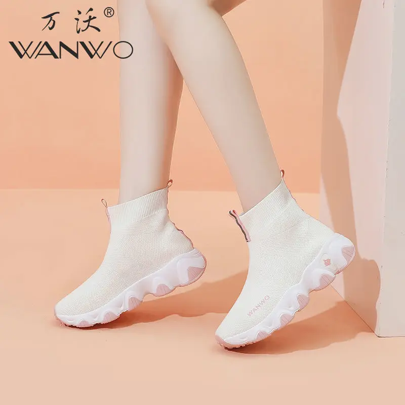 Socks Shoes Women 2020 high top stretch summer socks shoes for women net red ankle boots for Korean casual sneakers all match
Socks Shoes Women 2020 high top stretch summer socks shoes for women net red ankle boots for Korean casual sneakers all match
