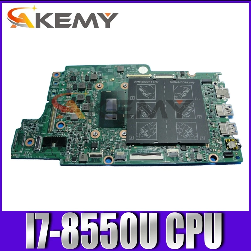 Akemy For Dell Inspiron 5379 5579 Laptop Motherboard CN-0DNKMK 0DNKMK DNKMK SR3LC I7-8550U CPU
Akemy For Dell Inspiron 5379 5579 Laptop Motherboard CN-0DNKMK 0DNKMK DNKMK SR3LC I7-8550U CPU
