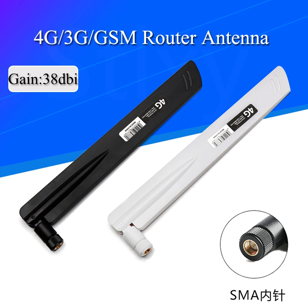 4G LTE 38DBI SMA Male Connector Antenna for GSM/CDMA 3G 4G router modem 700-2700mhz 
4G LTE 38DBI SMA Male Connector Antenna for GSM/CDMA 3G 4G router modem 700-2700mhz