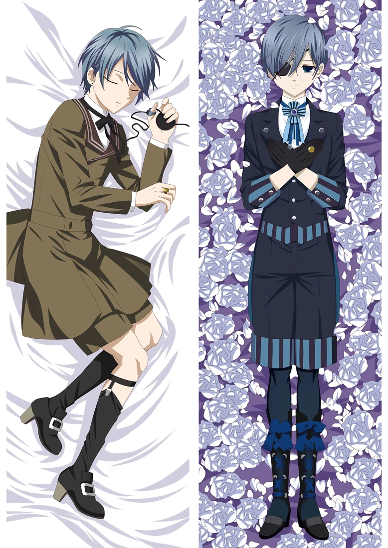 Cosplay Black Butler Anime Body Pillow Case Japanese Style 3D Cartoon Bedroom Hugging Dakimakura Pillowcase For Unisex
Cosplay Black Butler Anime Body Pillow Case Japanese Style 3D Cartoon Bedroom Hugging Dakimakura Pillowcase For Unisex
