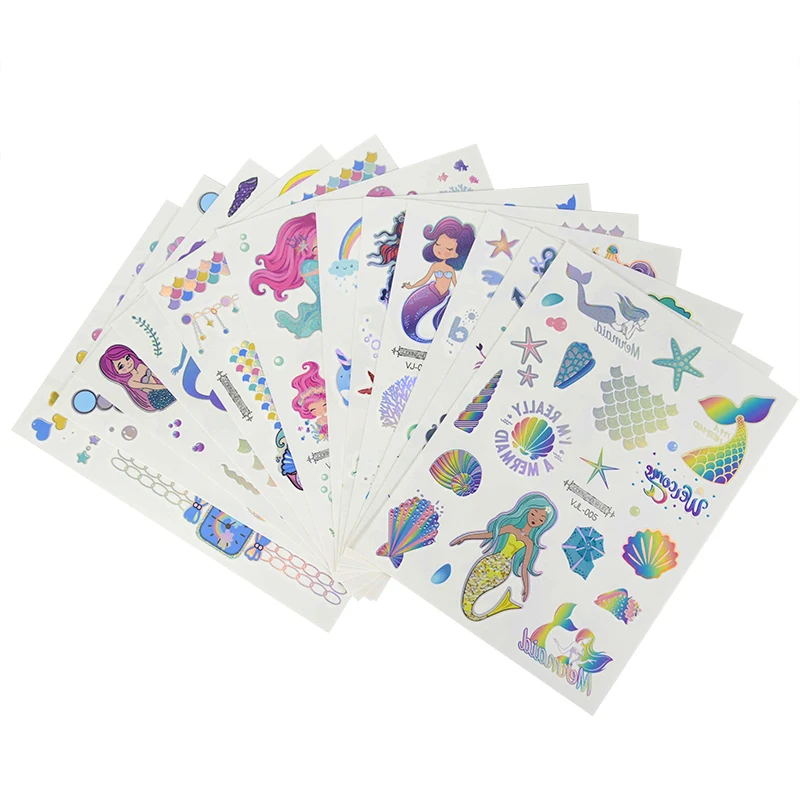 Ocean Sea Life Party Supplies Mermaid Fish Whale Temporary Tattoos Body Sticker for Kids Body Waterproo Tattoos Sticker Supplies
Ocean Sea Life Party Supplies Mermaid Fish Whale Temporary Tattoos Body Sticker for Kids Body Waterproo Tattoos Sticker Supplies