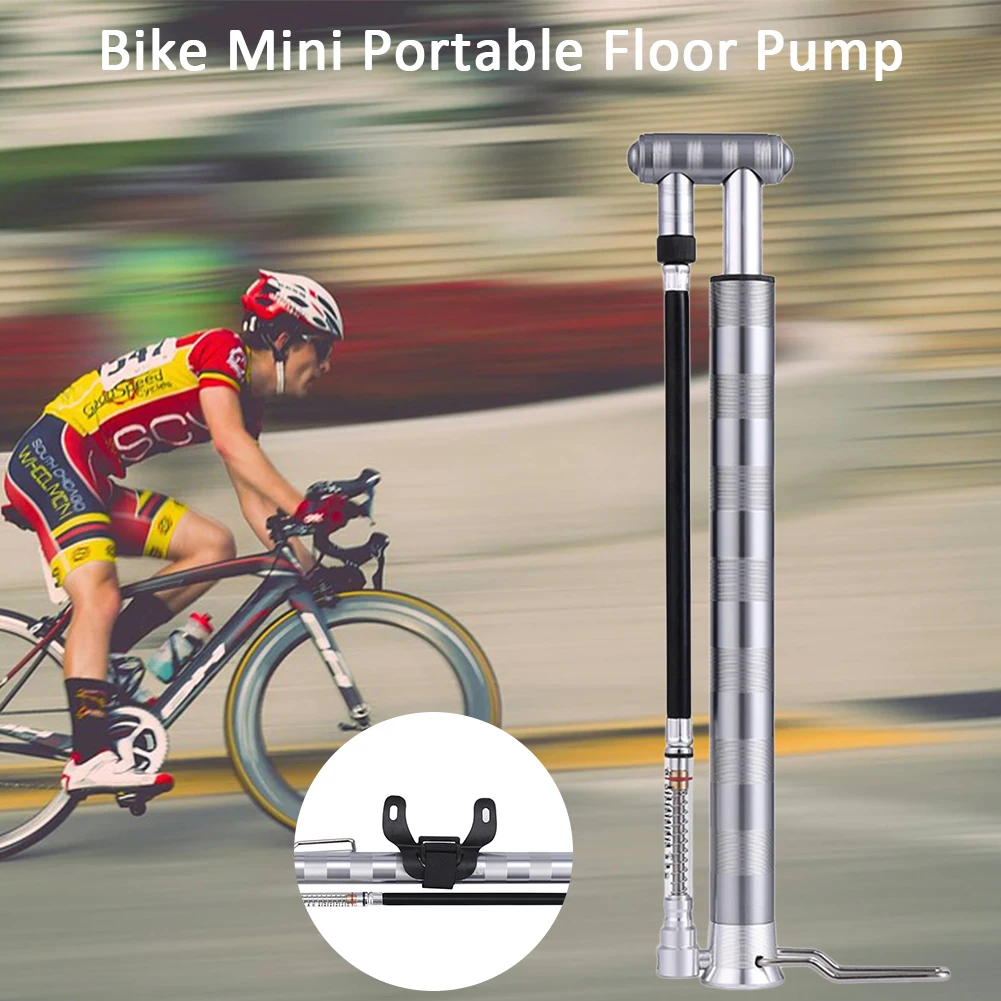 Mini Bicycle Portable Pump Hand Push Portable Floor Pump Barometer Pump Aluminum Alloy Compact And Lightweight T-Shape Handle
Mini Bicycle Portable Pump Hand Push Portable Floor Pump Barometer Pump Aluminum Alloy Compact And Lightweight T-Shape Handle
