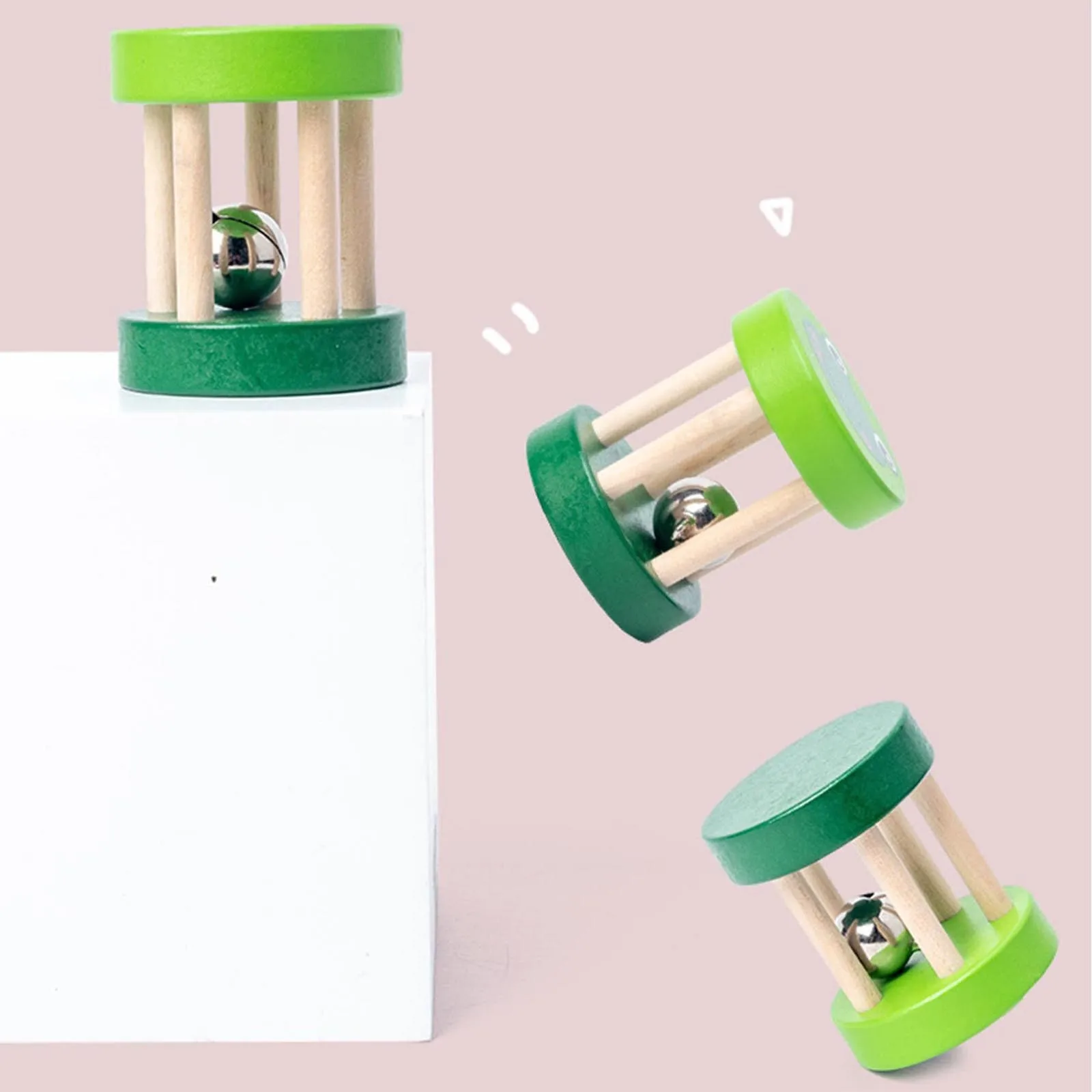 Montessori 1PC Wooden Musical Instruments Toy Color Cage Bell Hand Bell Skin Bells Ntelligence Development Educational Toy Jouet
Montessori 1PC Wooden Musical Instruments Toy Color Cage Bell Hand Bell Skin Bells Ntelligence Development Educational Toy Jouet