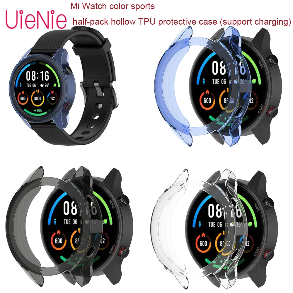 Half-Pack Hollow TPU Protective Case For Mi Watch Color Sports Smart Watch Protection High-Quality Durable Anti-Fall Frame Shell
Half-Pack Hollow TPU Protective Case For Mi Watch Color Sports Smart Watch Protection High-Quality Durable Anti-Fall Frame Shell