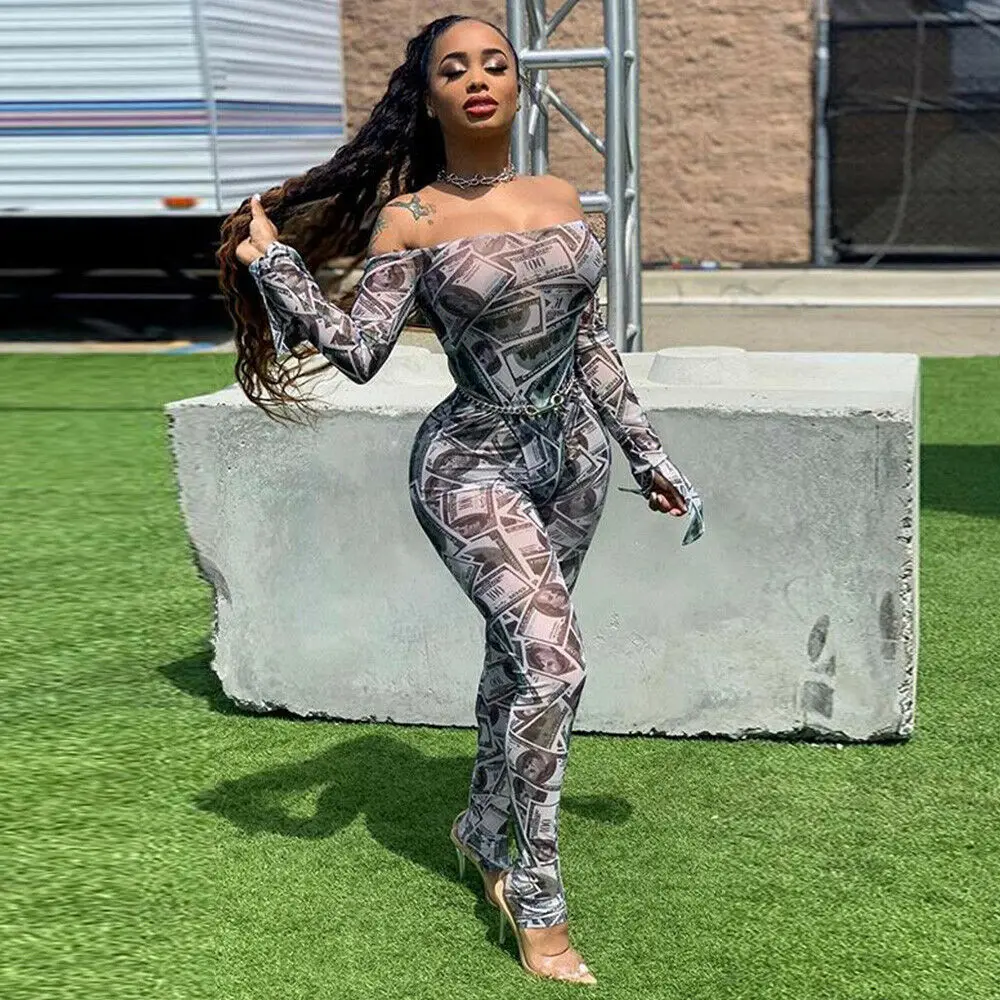 Womens Sexy Leopard Print Long Sleeve Off Shoulder Jumpsuit Romper Bodysuit Playsuits
Womens Sexy Leopard Print Long Sleeve Off Shoulder Jumpsuit Romper Bodysuit Playsuits