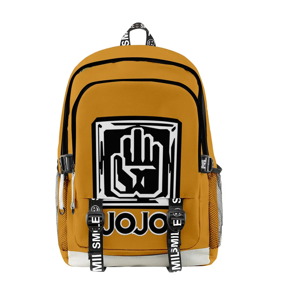 2021 3D Print JoJo's Bizarre Adventure Backpack Student Zipper Bag School Backpack Backbags Teen College Bags
2021 3D Print JoJo's Bizarre Adventure Backpack Student Zipper Bag School Backpack Backbags Teen College Bags