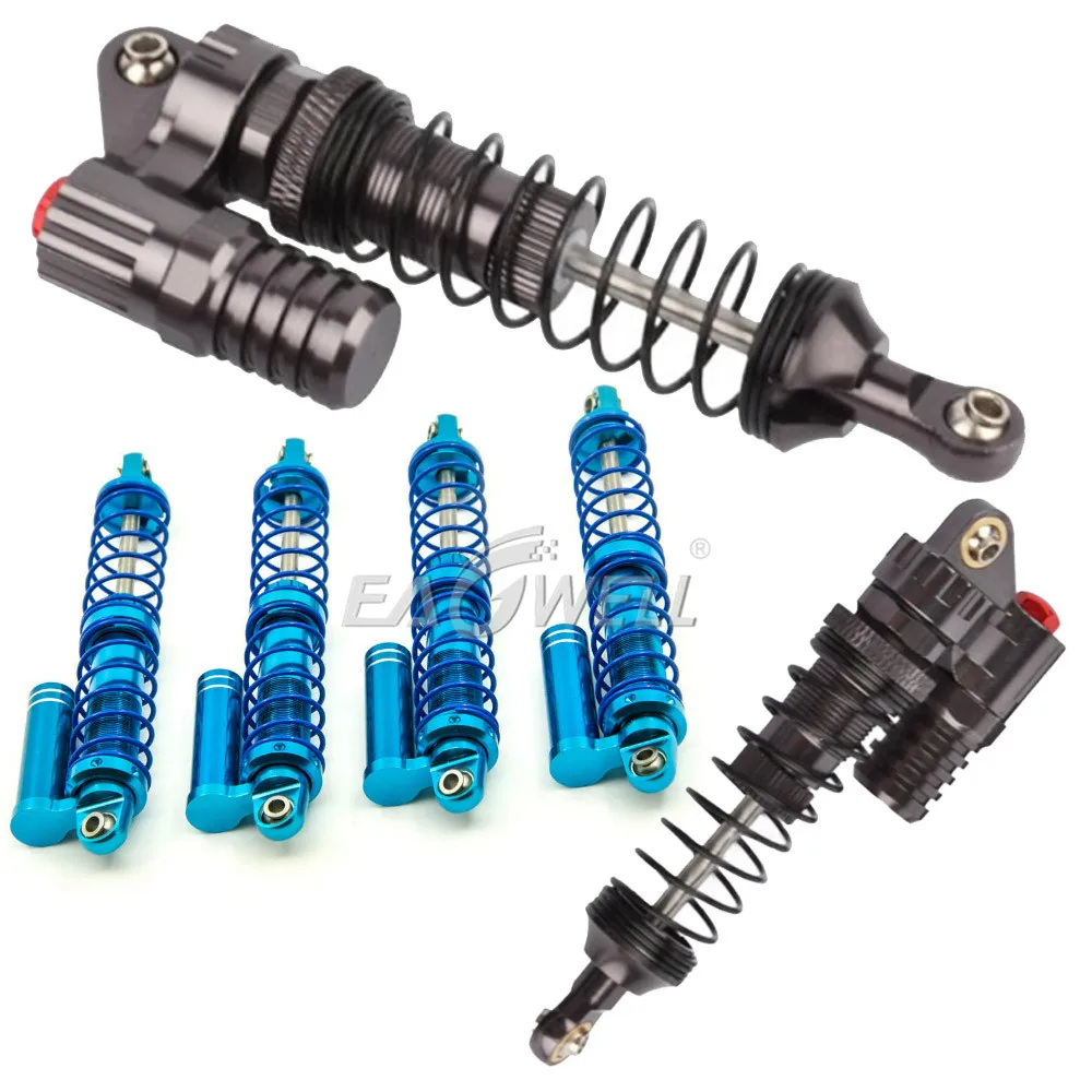 RCTOYFUN 4× 100mm Aluminum Alloy Shocks Absorbers Damper Assembly Accessories For 1/10 RC Car Rock Crawler Axial SCX10 D90 RC4WD
RCTOYFUN 4× 100mm Aluminum Alloy Shocks Absorbers Damper Assembly Accessories For 1/10 RC Car Rock Crawler Axial SCX10 D90 RC4WD