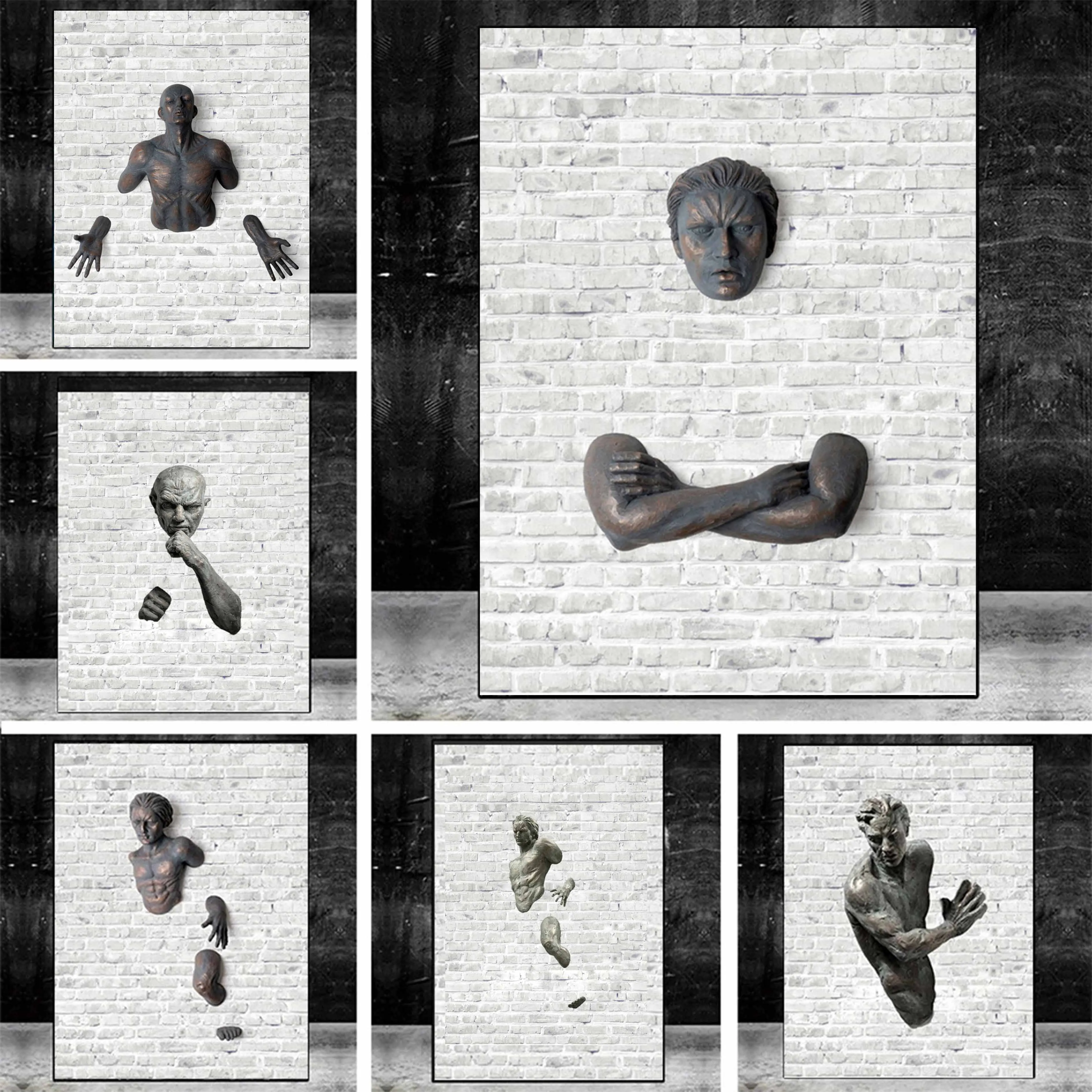 Bronze Man Visual Art Canvas Painting Wall Art Protruding Portrait Pictures On Canvas Poster And Prints Home Gallery Decor Mural
Bronze Man Visual Art Canvas Painting Wall Art Protruding Portrait Pictures On Canvas Poster And Prints Home Gallery Decor Mural
