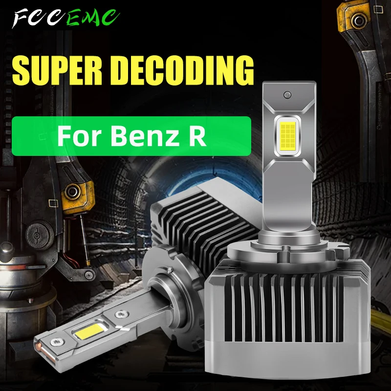 FCCEMC D1S D2S For Mercedes Benz R Serisi LED Car Bulb 55W 24000LM Super Bright Auto Headlight Lamp Driving Light 6000K Canbus
FCCEMC D1S D2S For Mercedes Benz R Serisi LED Car Bulb 55W 24000LM Super Bright Auto Headlight Lamp Driving Light 6000K Canbus