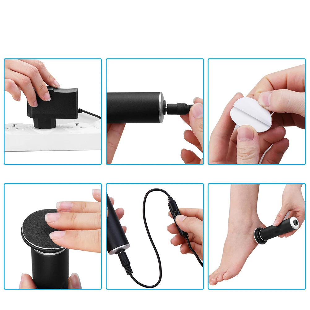Electric Foot Callus Remover Foot File Pedicure Tool Scraper Grinding Roller for Dead Skin Removal
Electric Foot Callus Remover Foot File Pedicure Tool Scraper Grinding Roller for Dead Skin Removal