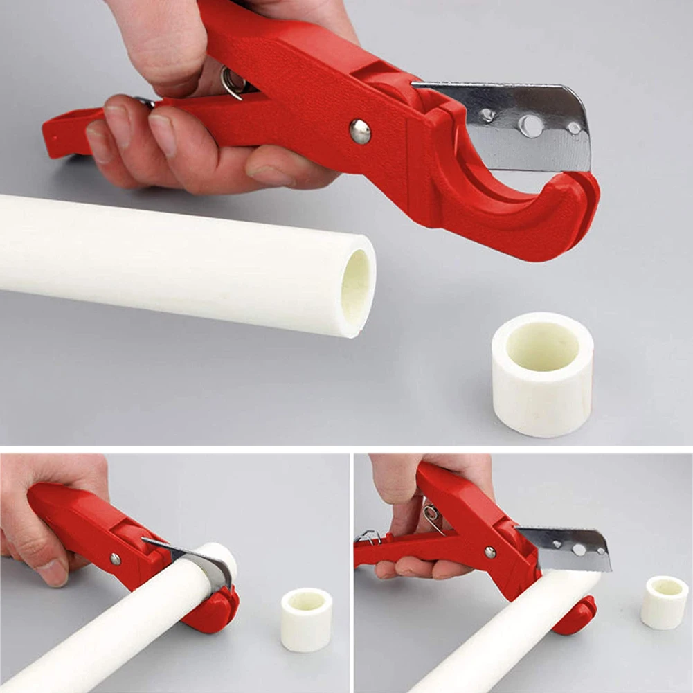 Pipe Slicer Plastic Pipe Segment Tool PVC Ratchet Scissors Tube Cutter PVC/PPR/PE/PU/PTFE Hose Cutting Hand Tools Labor Saving
Pipe Slicer Plastic Pipe Segment Tool PVC Ratchet Scissors Tube Cutter PVC/PPR/PE/PU/PTFE Hose Cutting Hand Tools Labor Saving