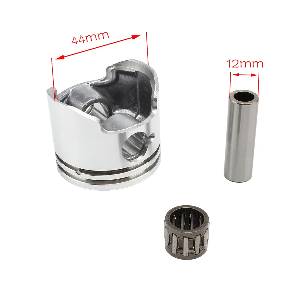Motorcycle 44-6 Piston Kit 12mm Pin 44mm Piston Kit Ring For 49cc 2 Stroke Engine Of Mini Quad ATV Pocket Pit Dirt Bike 2HH-125 
Motorcycle 44-6 Piston Kit 12mm Pin 44mm Piston Kit Ring For 49cc 2 Stroke Engine Of Mini Quad ATV Pocket Pit Dirt Bike 2HH-125