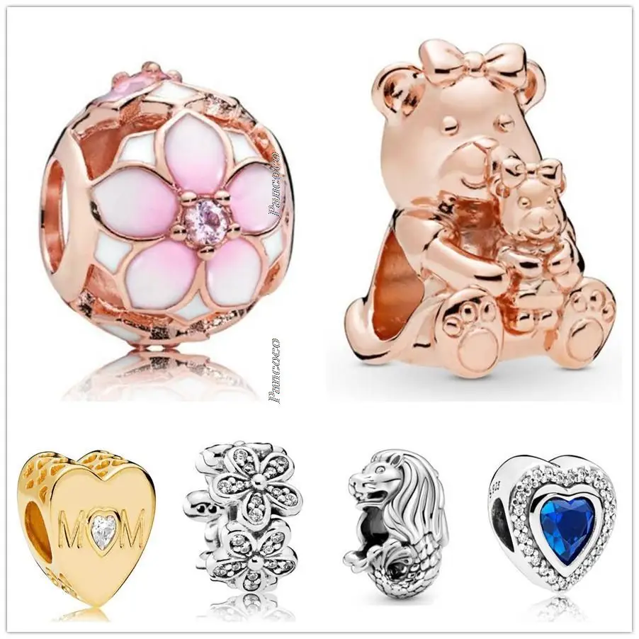 Authentic 925 Sterling Silver Dora Bear With Her Sweet Bow And Adorable Baby Charm Beads Fit Pandora Bracelet & Necklace Jewelry
Authentic 925 Sterling Silver Dora Bear With Her Sweet Bow And Adorable Baby Charm Beads Fit Pandora Bracelet & Necklace Jewelry