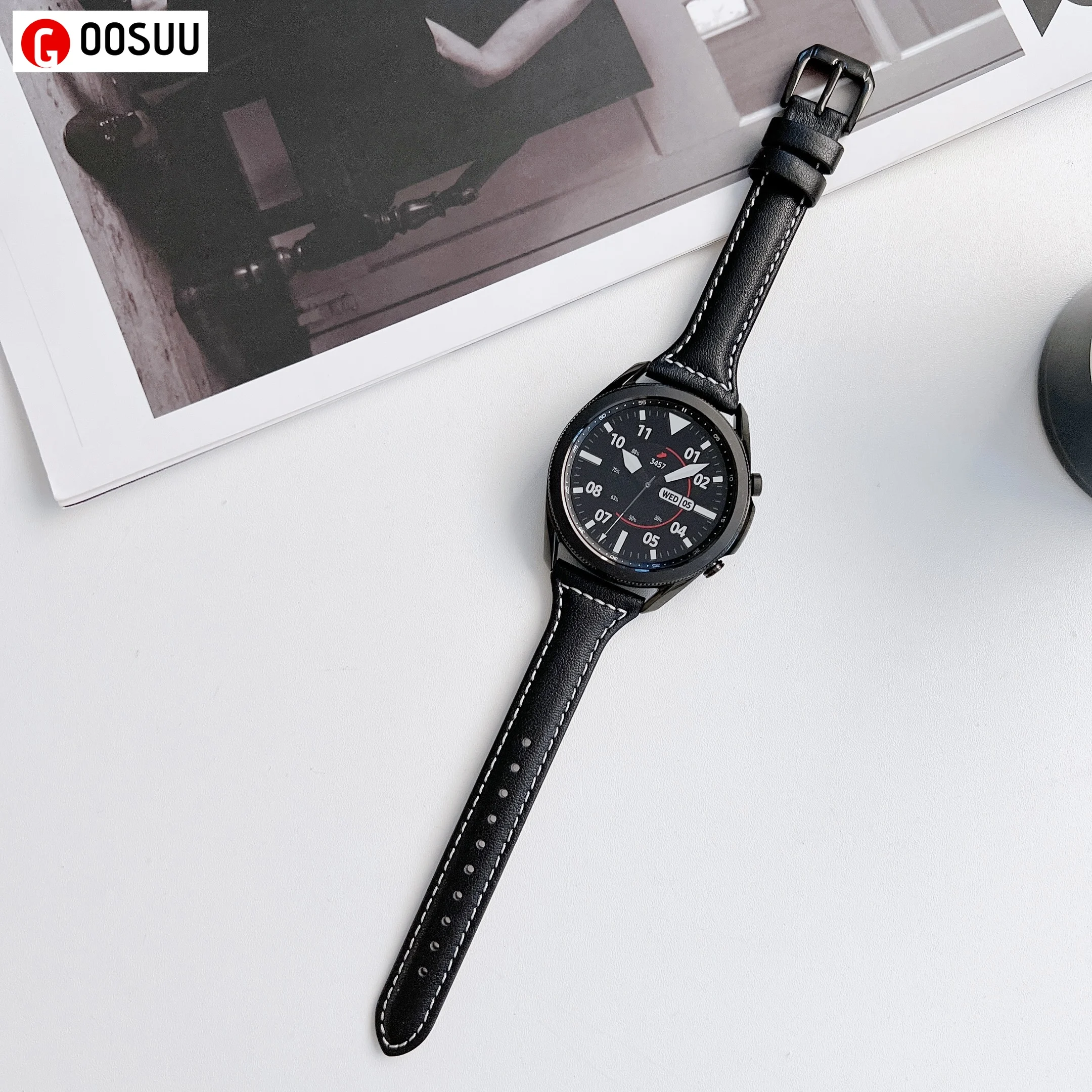 for Samsung Galaxy watch active2 Leather Taffeta Texture +304 Stainless Buckle Thin Band Belt Watch Strap 20mm 22mm Wristband
for Samsung Galaxy watch active2 Leather Taffeta Texture +304 Stainless Buckle Thin Band Belt Watch Strap 20mm 22mm Wristband