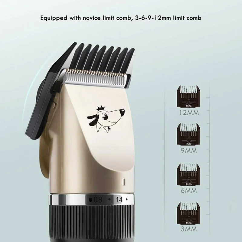 Pet Shaver Hair Clipper Set for Dogs Cat Kitten Puppy Haircut Accessories Low Noise Supplies THIN889