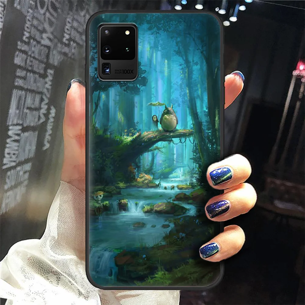 Tonari no Totoro Miyazaki Hayao Phone Case Cover Hull For Samsung Galaxy S 6 7 8 9 10 e 20 edge uitra Note 8 9 10 plus black 
Tonari no Totoro Miyazaki Hayao Phone Case Cover Hull For Samsung Galaxy S 6 7 8 9 10 e 20 edge uitra Note 8 9 10 plus black