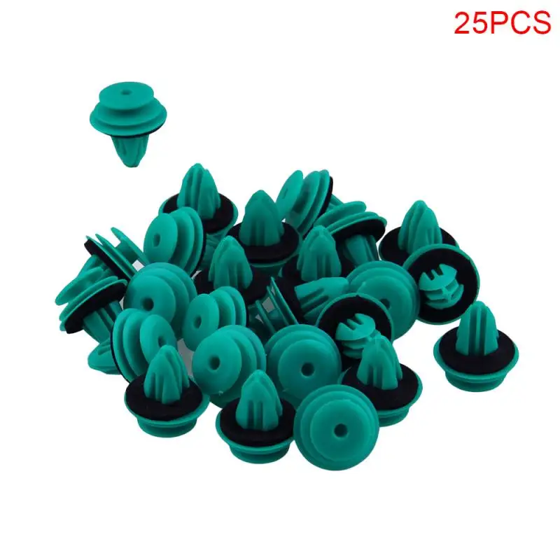 25PCS green plaque nylon Retaining Clip Fastener for Toyota 90467-10188 Bumper Door Engine Cover Buckle Car Interior Accessories
25PCS green plaque nylon Retaining Clip Fastener for Toyota 90467-10188 Bumper Door Engine Cover Buckle Car Interior Accessories