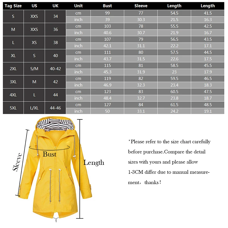 2020 Women Jacket Coat Waterproof Transition Jacket Outdoor Hiking Clothes Lightweight Raincoat Jacket Coat Women's Raincoat
2020 Women Jacket Coat Waterproof Transition Jacket Outdoor Hiking Clothes Lightweight Raincoat Jacket Coat Women's Raincoat