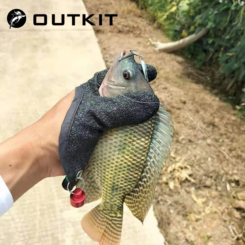 OUTKIT New Non Slip Latex Fishing Gloves Release Fisherman Protect Hand Fish Grab Anti Skid Capture Safety Hand Gloves 1pc 
OUTKIT New Non Slip Latex Fishing Gloves Release Fisherman Protect Hand Fish Grab Anti Skid Capture Safety Hand Gloves 1pc
