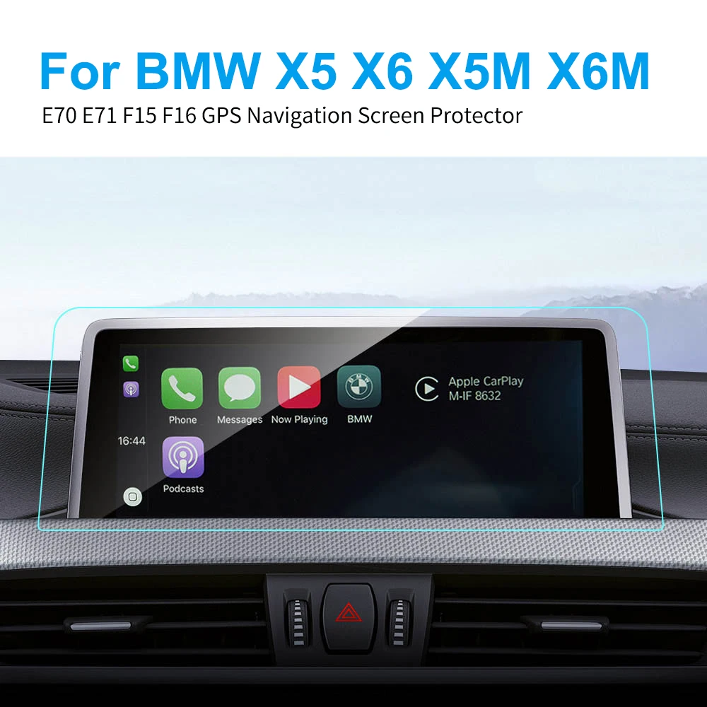 Автомобильный протектор экрана GPS навигатора 10 3 дюйма для BMW E70 E71 F15 F16 X5 X6 X5M X6M