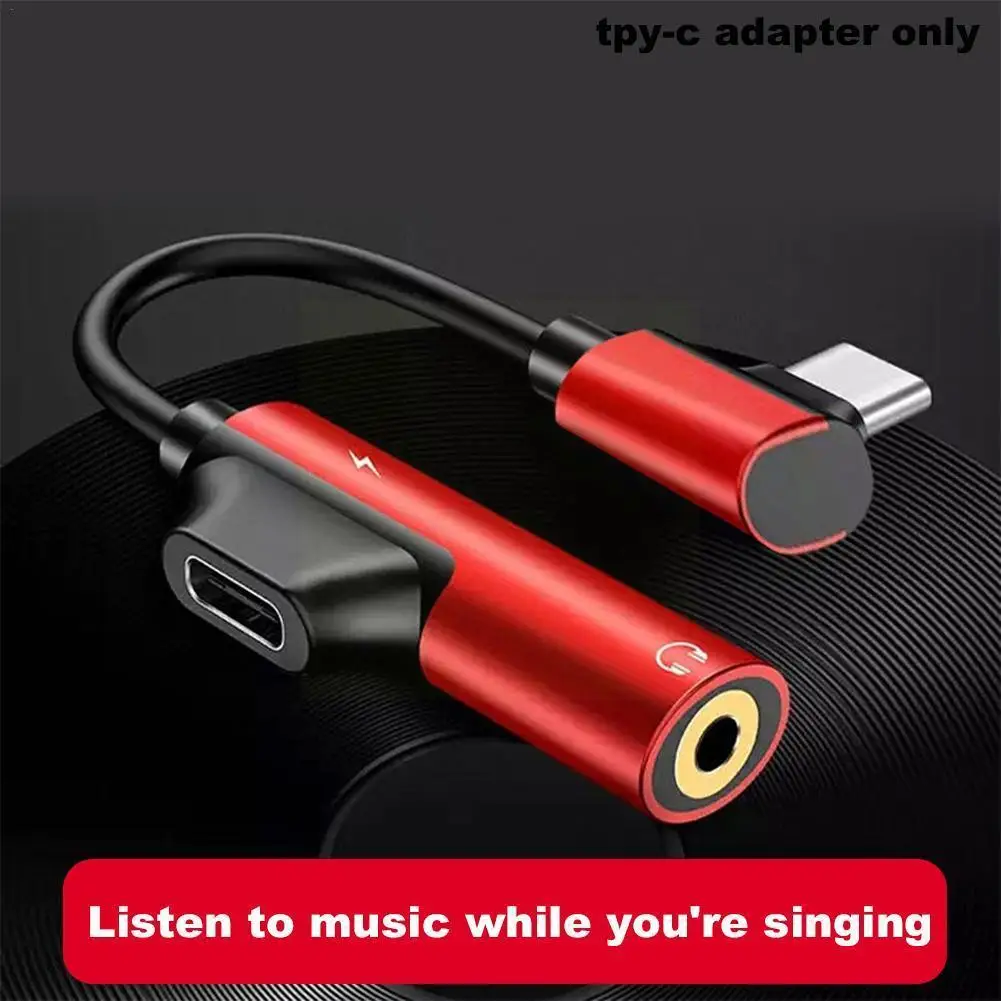 Type-C Mobile Phone Adapter For Charging Listening To Audio Music Headphone Two-in-one Connector Cable Adapter Converter P1Q5
Type-C Mobile Phone Adapter For Charging Listening To Audio Music Headphone Two-in-one Connector Cable Adapter Converter P1Q5