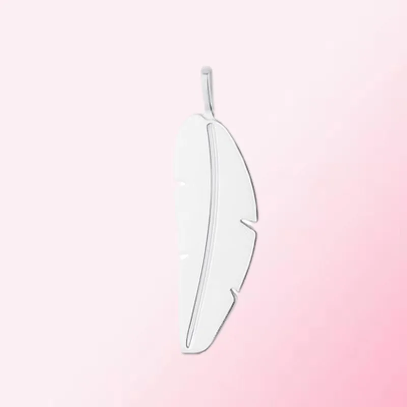 1:1 Make 925 Sterling Silver Customized Personalized Fashion Exquisite Silver Feather Pendant
1:1 Make 925 Sterling Silver Customized Personalized Fashion Exquisite Silver Feather Pendant