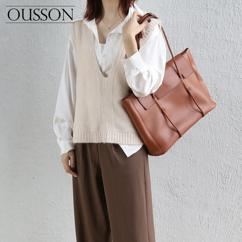 OUSSON 2021 Women Hot Sale Fashion Leisure Large Capacity Female Shoulder Bag Ladies PU Leather Tote Bag
OUSSON 2021 Women Hot Sale Fashion Leisure Large Capacity Female Shoulder Bag Ladies PU Leather Tote Bag