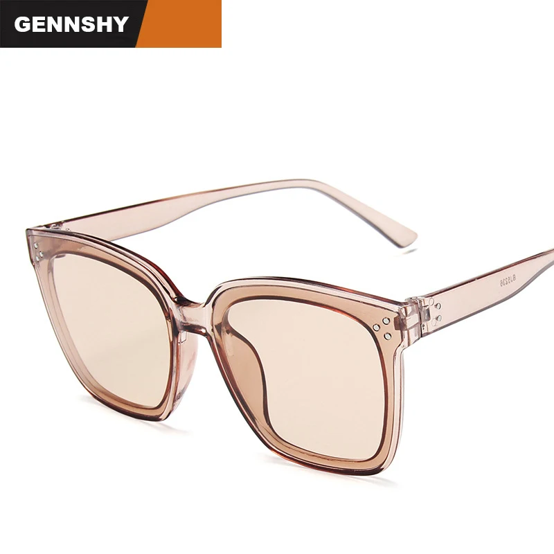 New Fashion Square Sunglasses Women Korean Big Frame Eyeglasses With Nails Plastic Transparent Brown Eyewear Traveling UV400
New Fashion Square Sunglasses Women Korean Big Frame Eyeglasses With Nails Plastic Transparent Brown Eyewear Traveling UV400