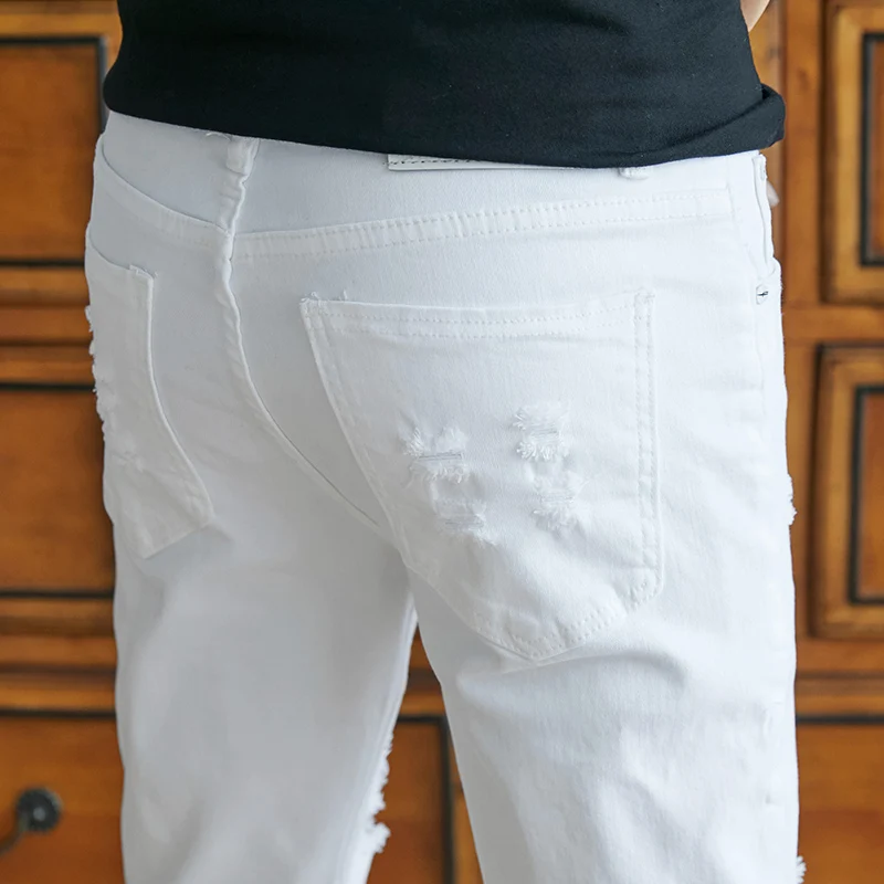 2021 Men Stretch Jeans Fashion white Denim Trousers For Male Spring And Autumn Retro Pants Casual Men's Jeans size 27-36
2021 Men Stretch Jeans Fashion white Denim Trousers For Male Spring And Autumn Retro Pants Casual Men's Jeans size 27-36